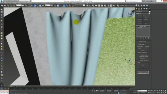 3Ds Max для начинающих. Урок 19. Шторы и тюль (3d Max + Vray)