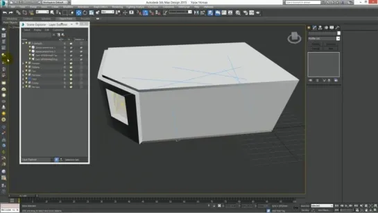 3Ds Max для начинающих. Урок 15. Менеджер слоев