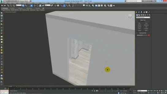 3Ds Max для начинающих. Урок 13. Дверная коробка