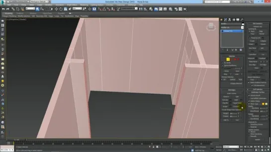 3Ds Max для начинающих. Урок 8. Создание оконных и дверных проемов