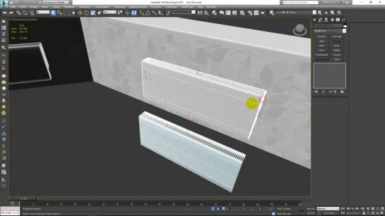 3Ds Max для начинающих. Урок 21. Моделирование радиатора отопления