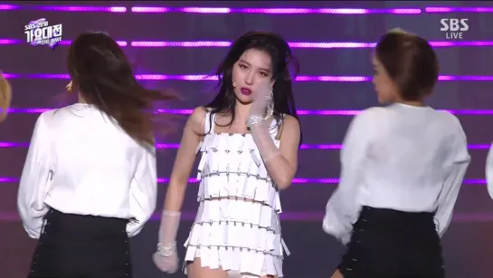 181225 SUNMI - Gashina + Heroine + Siren @ SBS Gayo Daejun