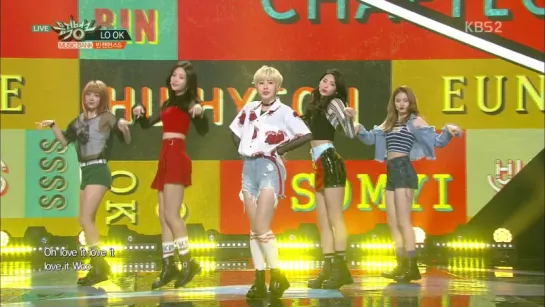 170922  BCHCS (다이아) -  LO OK @ KBS2 Music Bank