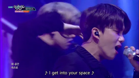 B.A.P - SKYDIVE [Music Bank  ⁄ 2016.11.11]