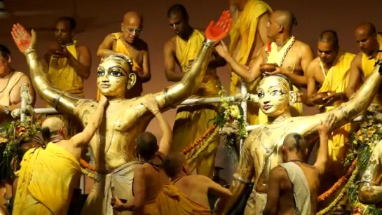 Sri Panchtatva Maha abhishek, Mayapur, 2014