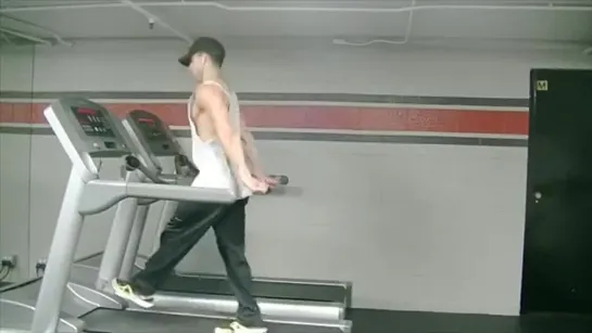 Uptown Funk Treadmill Dance