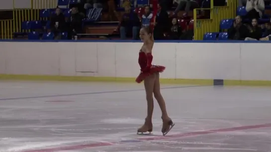 Evgenia Medvedeva - SP, Grand-Prix Baltic Cup 2013 (Jr)