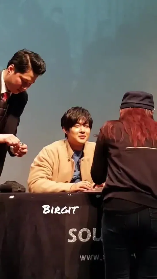 20190310-Kim Hyun Joong NEW WAY Fan Sign Event at S-Plex Center 3D Theater Ending Part 1 - Cr. - BirgitChung