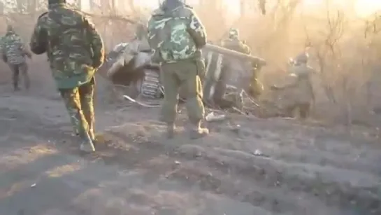 Drunk Ukrainian Soldiers in BMP. What Could Possibly Go Wrong