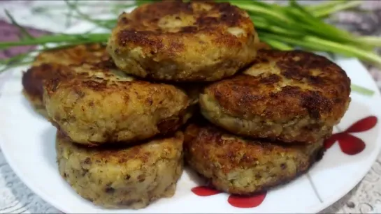 Вкусные котлеты из рыбных консервов и картошки