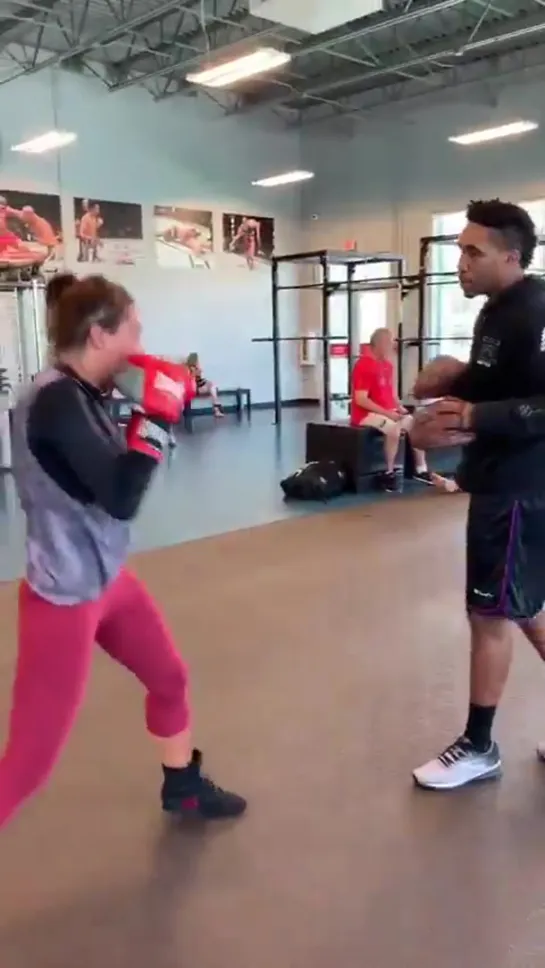 joanna jedrzejczyk - boxing session /07.08.2019/