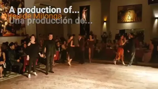 Nunca los verás juntos. Famosos profesores de Tango bailando en Canning