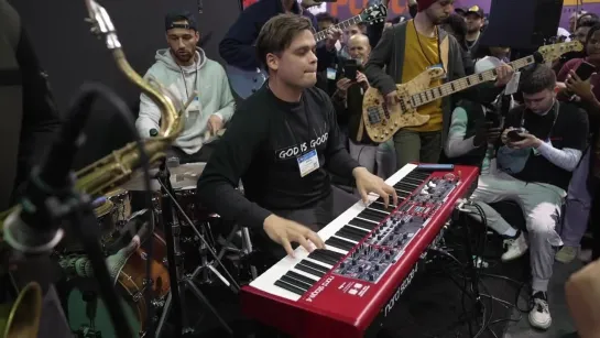 Jesús Molina Quintet at NORD Booth NAMM 2023