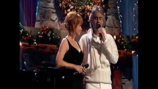 Merry Christmas Happy New Year Everyone Andrea Bocelli feat Reba McEntire Blue C