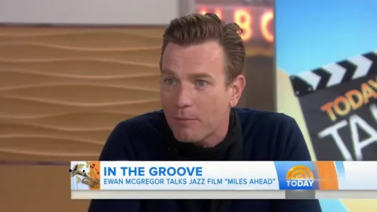 Ewan McGregor at  TV shows To Day 23/03/2016