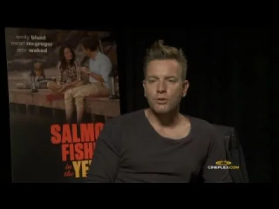 Ewan and Emily to talk about the film Salmon Fishing in the Yemen