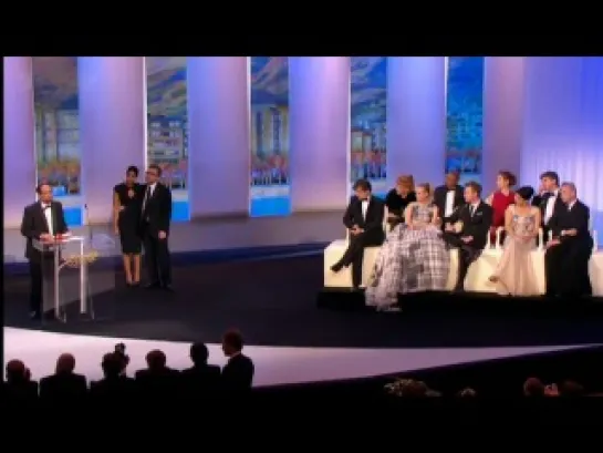 Closing ceremony of the 65th festival de Cannes 2012-05-27