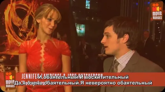 Jennifer Lawrence & Josh Hutcherson -True love (rus.sub.)