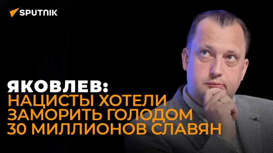 Историк Егор Яковлев о "плане голода" нацистов и признании судом геноцида советского народа