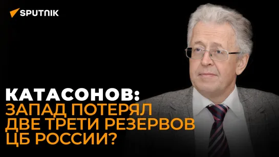 Катасонов: западные страны обойдут любые законы, чтобы украсть российские резервы