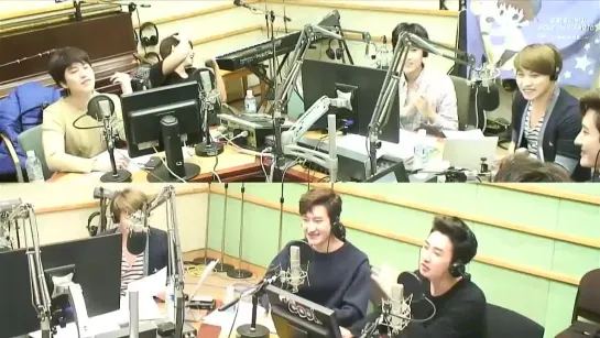 [140407] Sukira - Making fun of Donghae