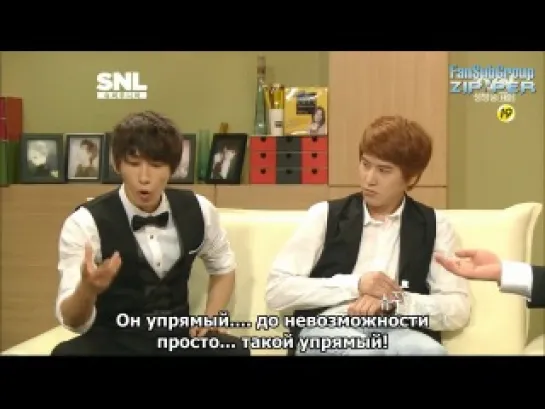 Saturday Night Life Ep.8 [рус.саб.] Достоинство Super Junior