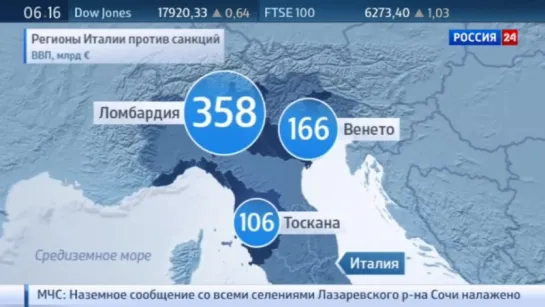 Север Италии — против санкций и за признание Крыма