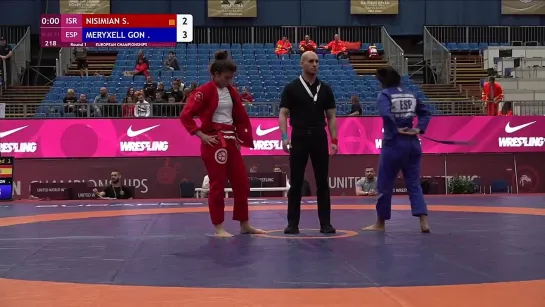 Round 1 W GI - 71 kg_ S. NISIMIAN (ISR) v. . MERYXELL GON (ESP) (720p)