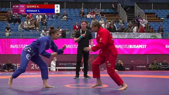 Round 4 W GI - 71 kg_ A. QUENEE (FRA) v. S. NISIMIAN (ISR) (720p)