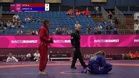 Round 5 W GI - 58 kg_ A. TOTH (HUN) v. N. LIPSZYC (ISR) (720p)