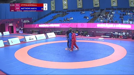 GOLD W GI - 53 kg_ A. STYPULKOWSKA (POL) v. N. MATTHEWS MAR (ESP)