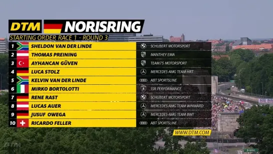 DTM Norisring Race 1 08.07.2023