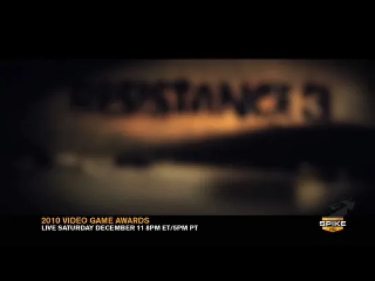 Resistance 3 Teaser Spike TV Video Game Awards 2010