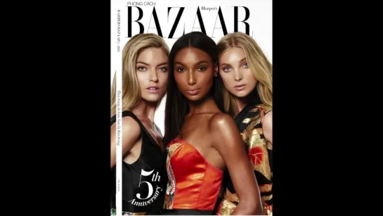 VICTORIAS SECRET ANGELS - BEHIND THE SCENES OF HARPERS BAZAAR VIETNAM