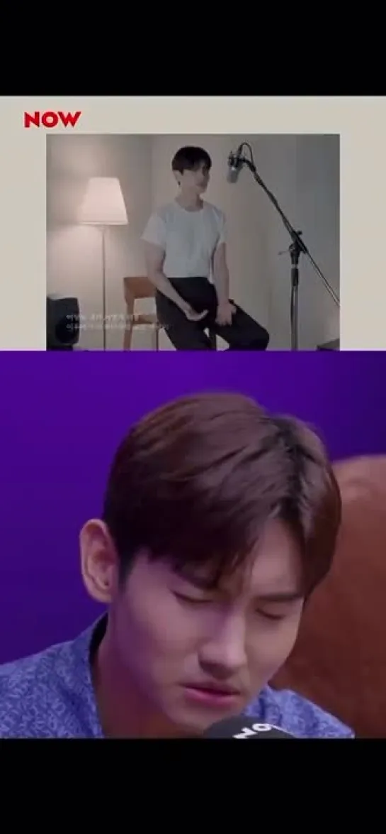 CHANGMIN SANG HOW CAN I LOVE THE HEARTBREAK WHEN YOU’RE THE ONE I LOVE While reacting to his cover -