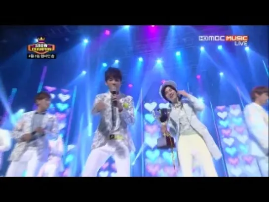 130403 INFINITE Win with Man In Love @ Show Champion