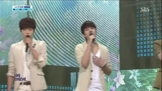 130428 INFINITE - Still I Miss You + Ending @ Inkigayo