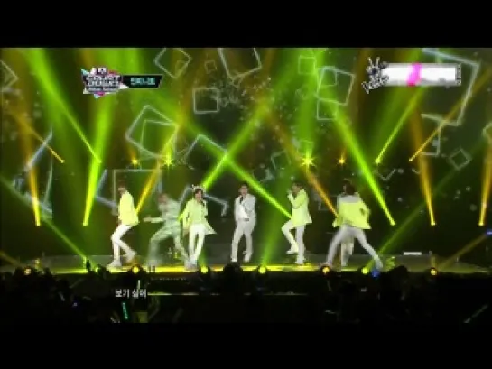 130425 INFINITE - Intro+Be Mine+Man In Love @ M! Countdown