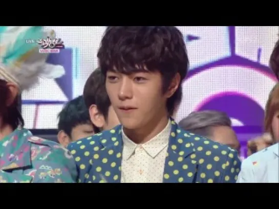 130412 INFINITE Win with Man In Love @ KBS Music Bank