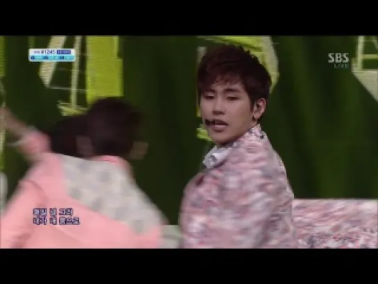 130407 INFINITE - Opening + Man in Love + Win @ Inkigayo