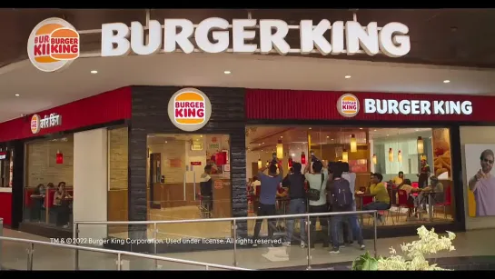 Ритик рекламирует burger king india