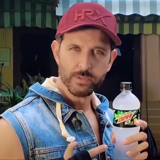 Ритик в рекламе напитка  Mountain Dew