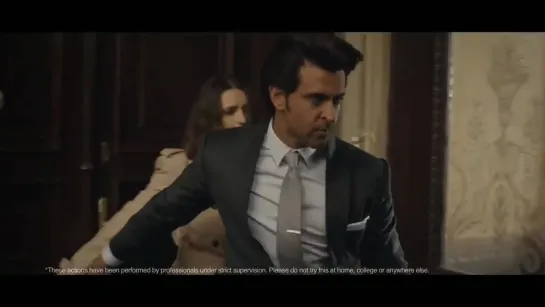 Hrithik Roshan in this Ad film served so well - Bond James bond THE MAN WITH THE GOLDEN GUN