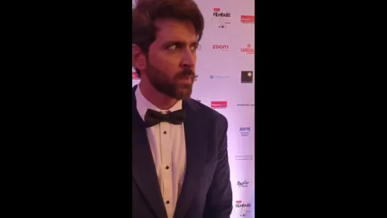 Ритик на Filmfare Glamour & Style Awards