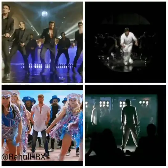 Arrange this Dance steps in order. - - Hrithik Roshan