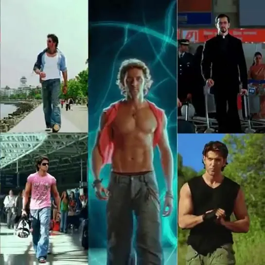 Heres a GIF of Hrithik Roshan walking in slow motion as Mr. A to make your day better. - - 14YearsOfDhoom2