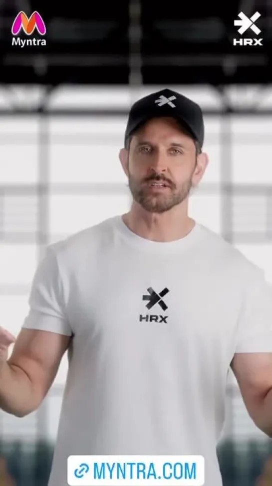 Отпразднуйте 10-летие @hrxbrand  с Ритиком Рошаном на @myntra