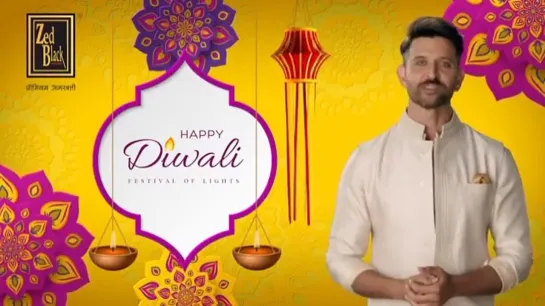 Hrithik Roshan is wishing Happy Diwali