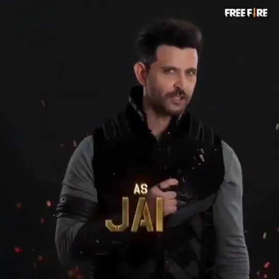 Hrithik has joined Free Fire as Jai! -