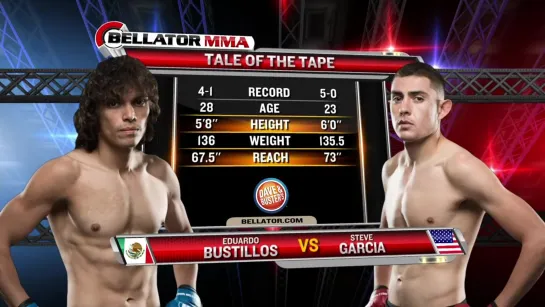 Bellator 143 - Steve Garcia vs Eduardo Bustillos